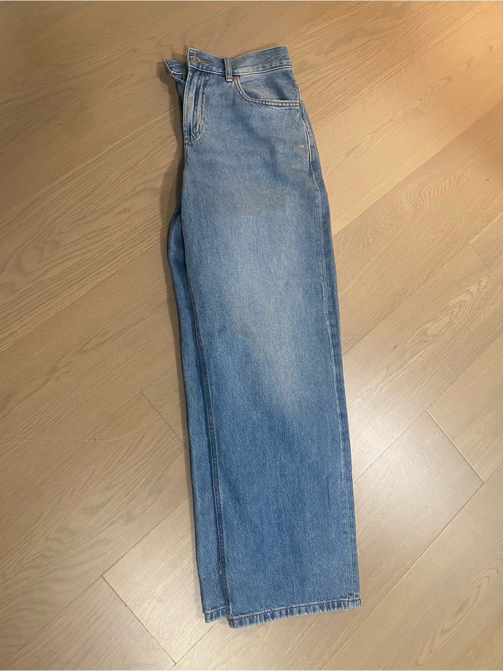 Garage Light Blue Low Rise Baggy 05/27